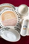 Hermia Set de Desayuno Yakamoz 16 Multicolor